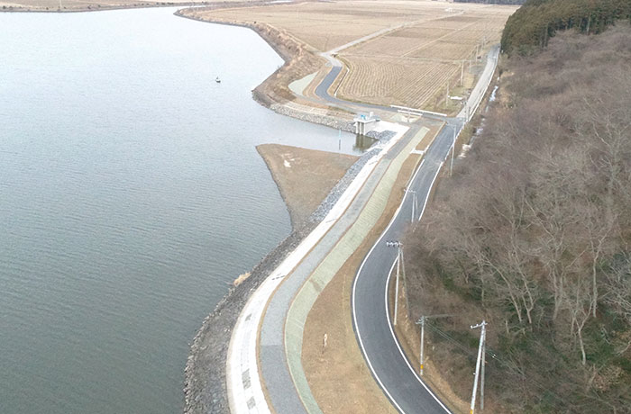 画像：富士川河川災害復旧工事